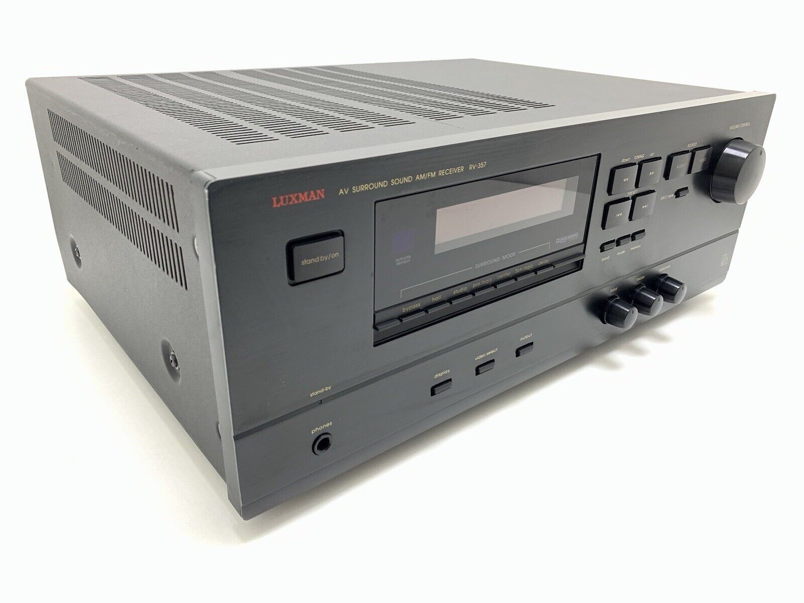 LUXMAN RV-357 Digital Dolby Surround Pro Logic 5.1 Receiver 300 Watts Good Look