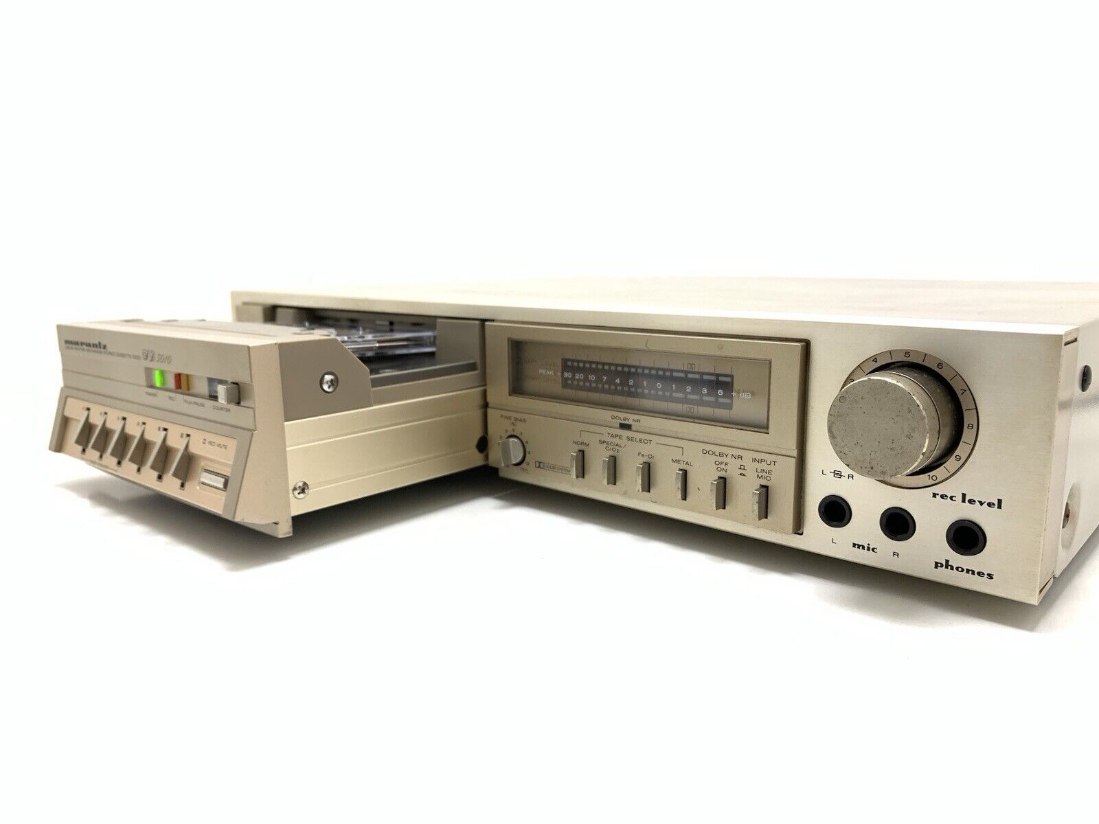 MARANTZ SD 5010 Stereo Cassette Deck 2 Head Vintage 1980 High End WORK Good Look