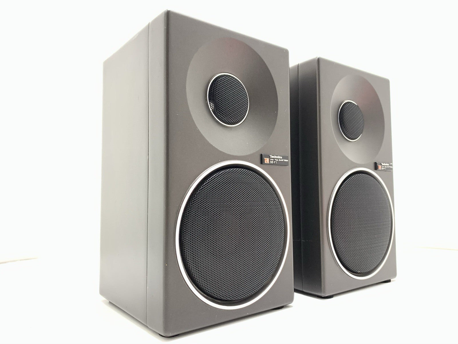 TECHNICS SB F1 Mini Speaker 2 Way System 40Watts RMS Vintage 1978 Work Good Look