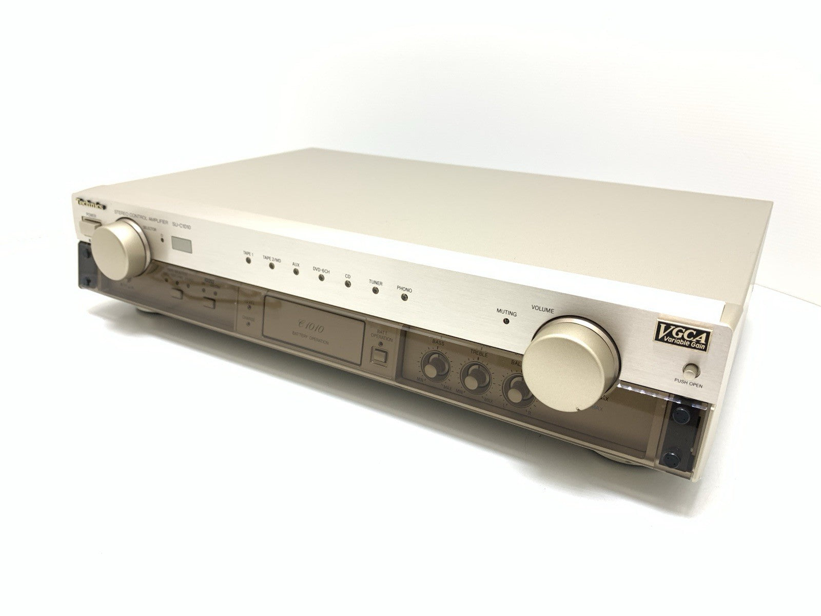 TECHNICS SU C1010 Stereo Control Pre Amplifier Vintage 1999 HiEnd Work Good Look