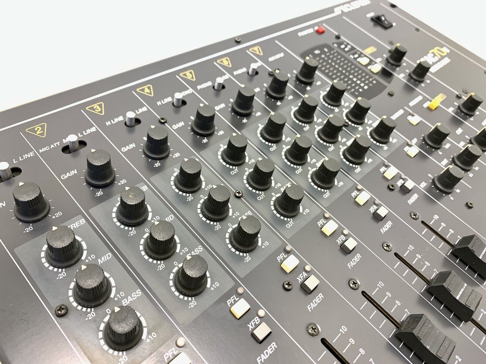 ECLER MAC 70V Professional Hi Fi DJ PRO MIXER 7 Input WORK Perfect Good Look
