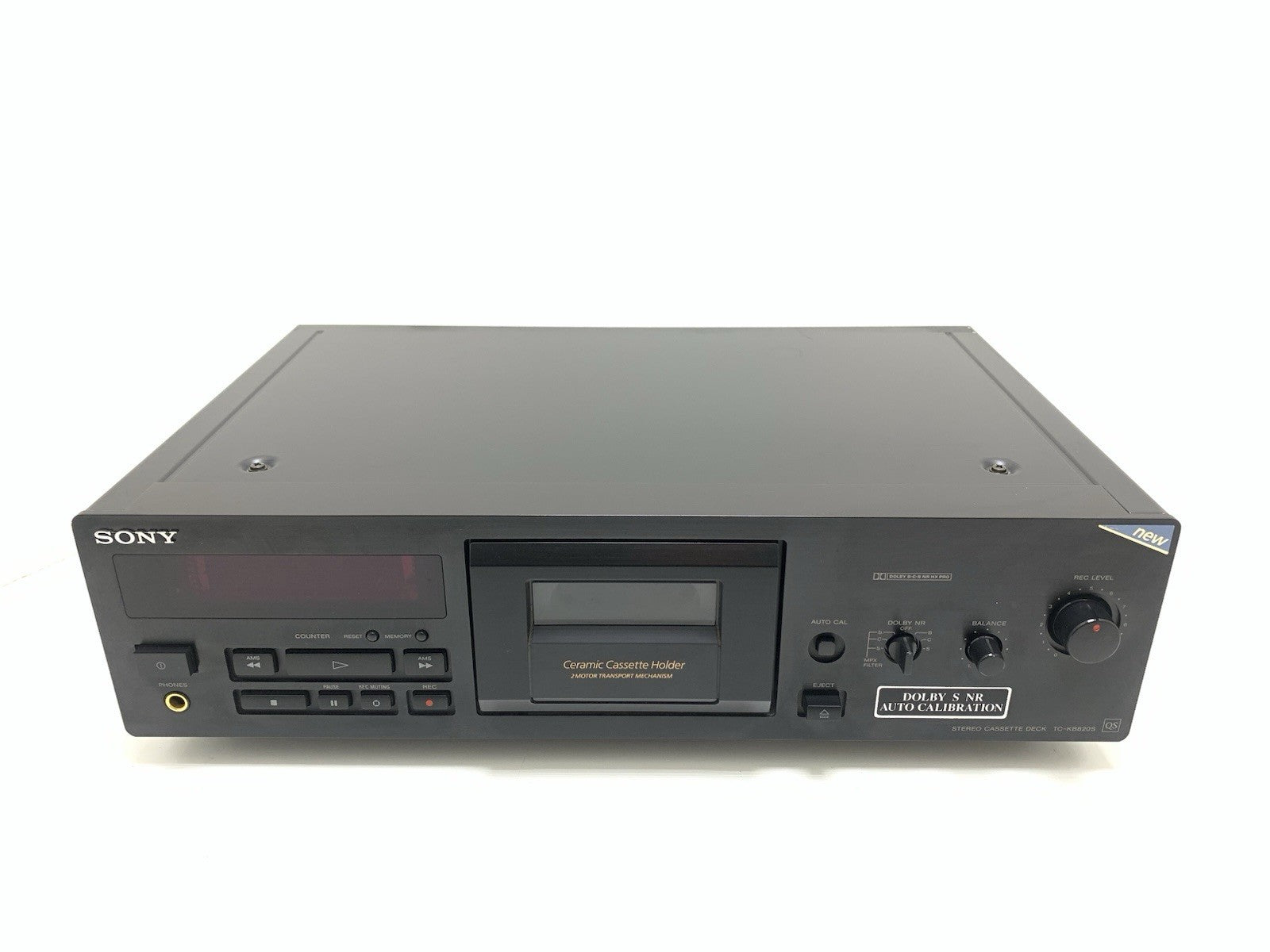 Sony TC KB820S QS Dolby S Audiophile Tape Deck Cassette High End WORK Good Look