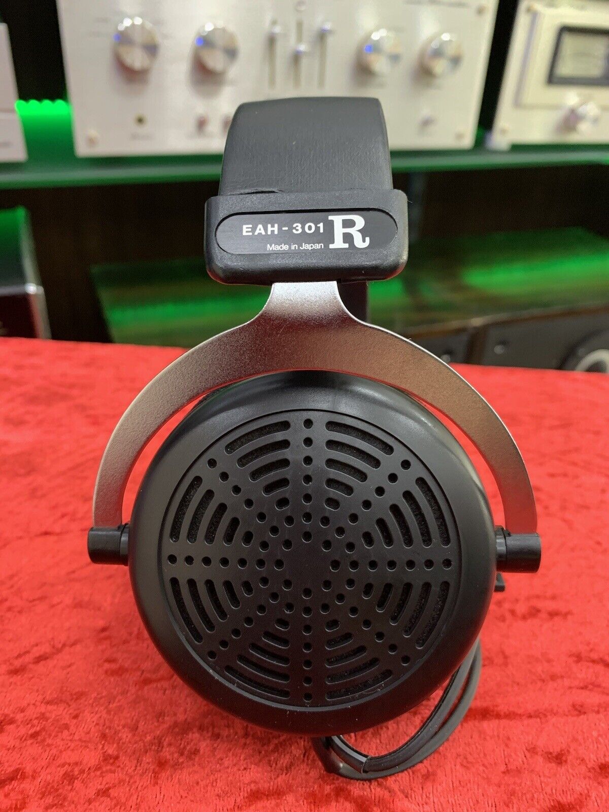 NATIONAL PANASONIC EAH-301 RARE Hi Fi Headphones Vintage JAPAN Market Good Look