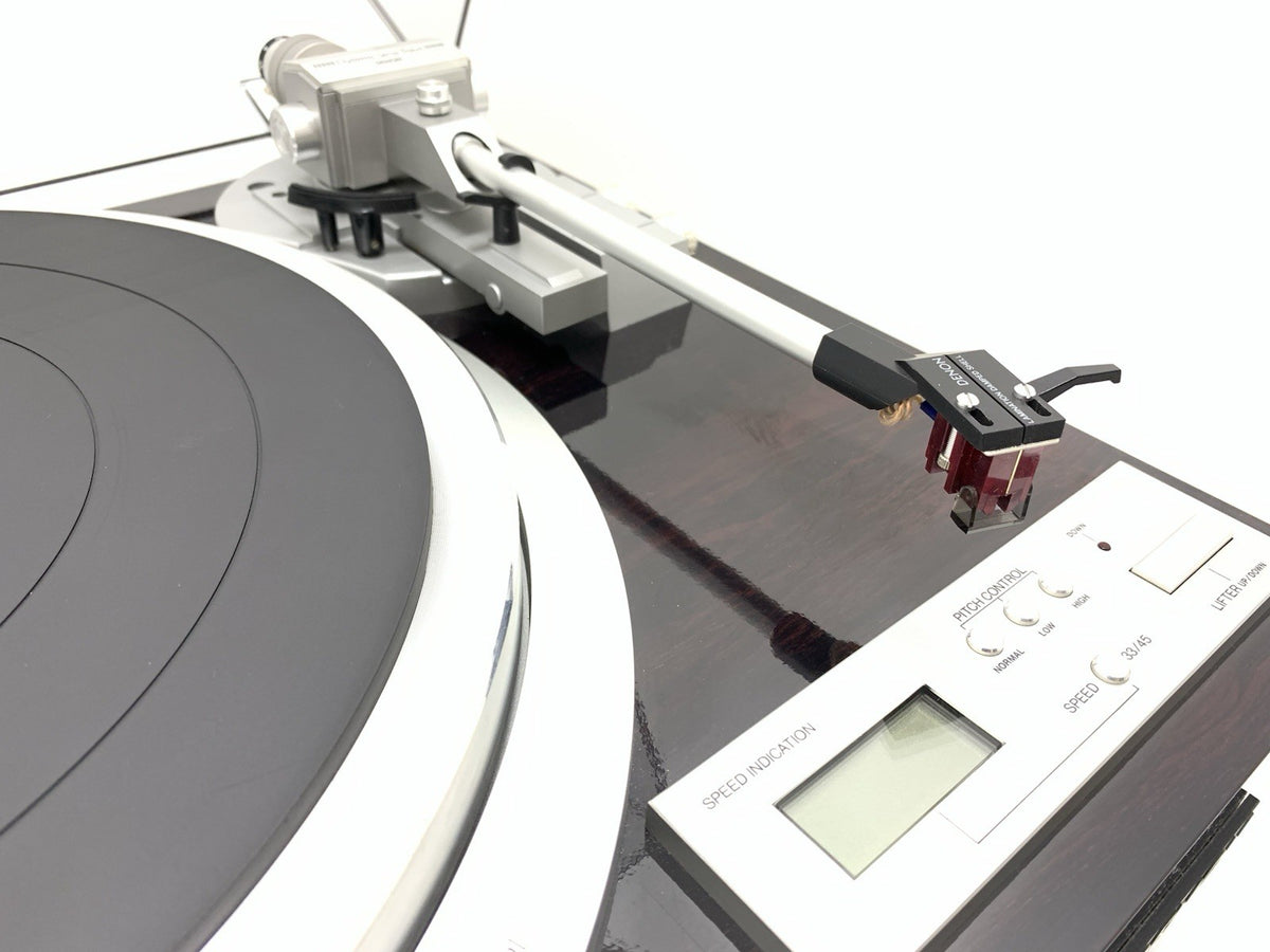 DENON DP 59M Turntable Quartz PLL Direct Drive HiEnd Vintage 1984 WORK Good Look