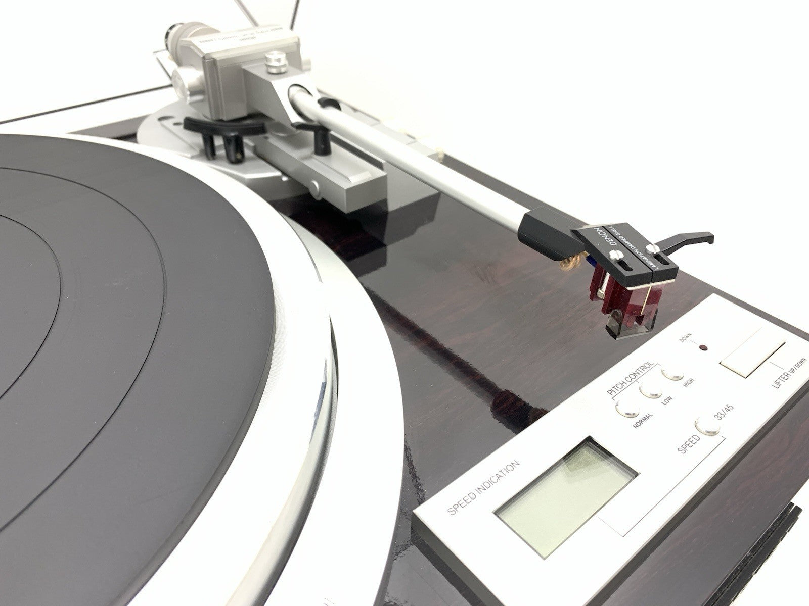 DENON DP 59M Turntable Quartz PLL Direct Drive HiEnd Vintage 1984 WORK Good Look