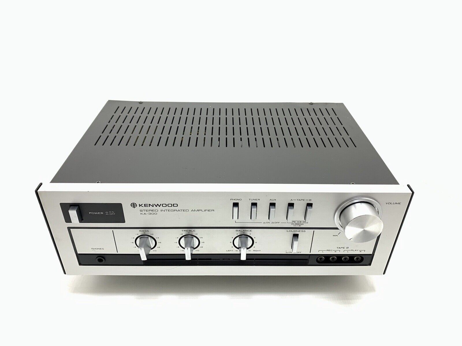 KENWOOD KA 300 Stereo Integrated Amplifier 25+25Watts RMS Vintage 1978 Good Look