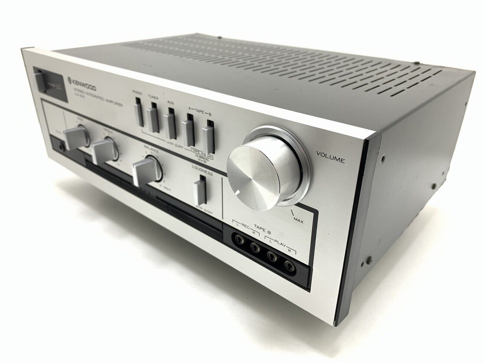 KENWOOD KA 300 Stereo Integrated Amplifier 25+25Watts RMS Vintage 1978 Good Look