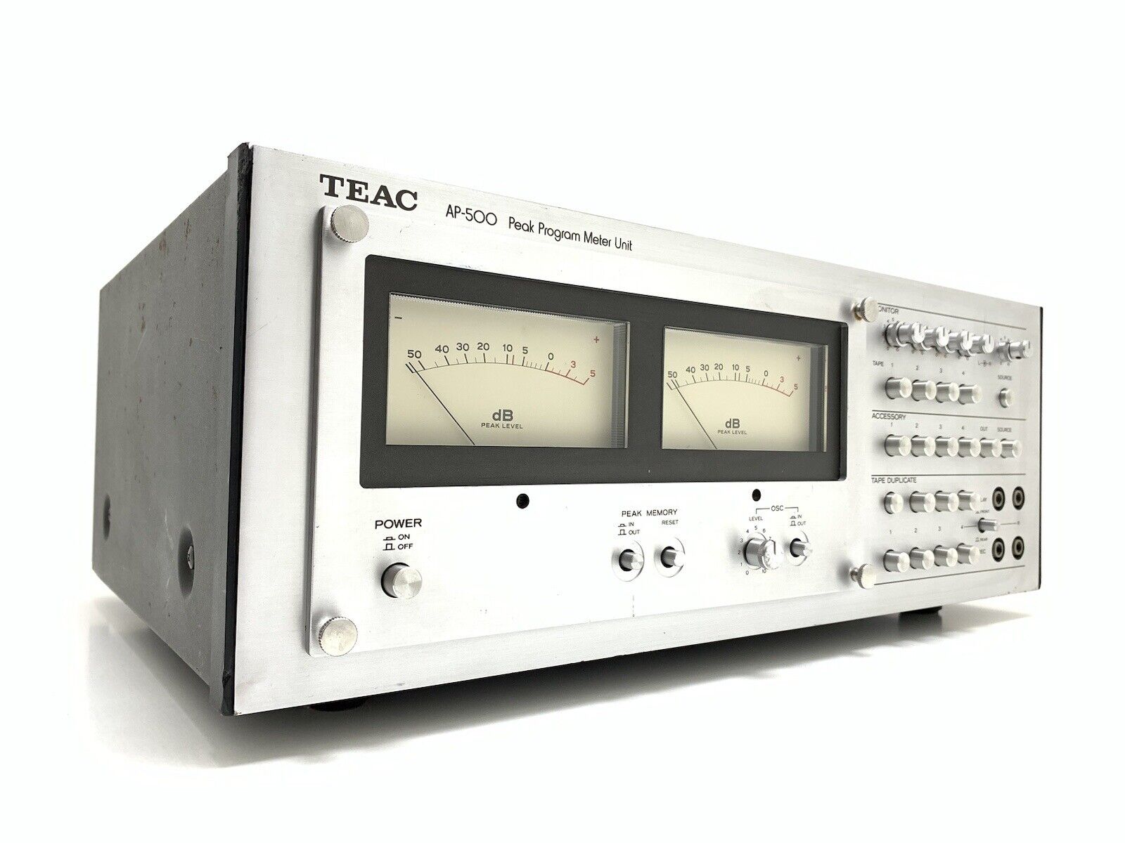 TEAC AP-500 Very RARE Peak Program Meter Unit Vintage 1977 Hi End WORK Good Look