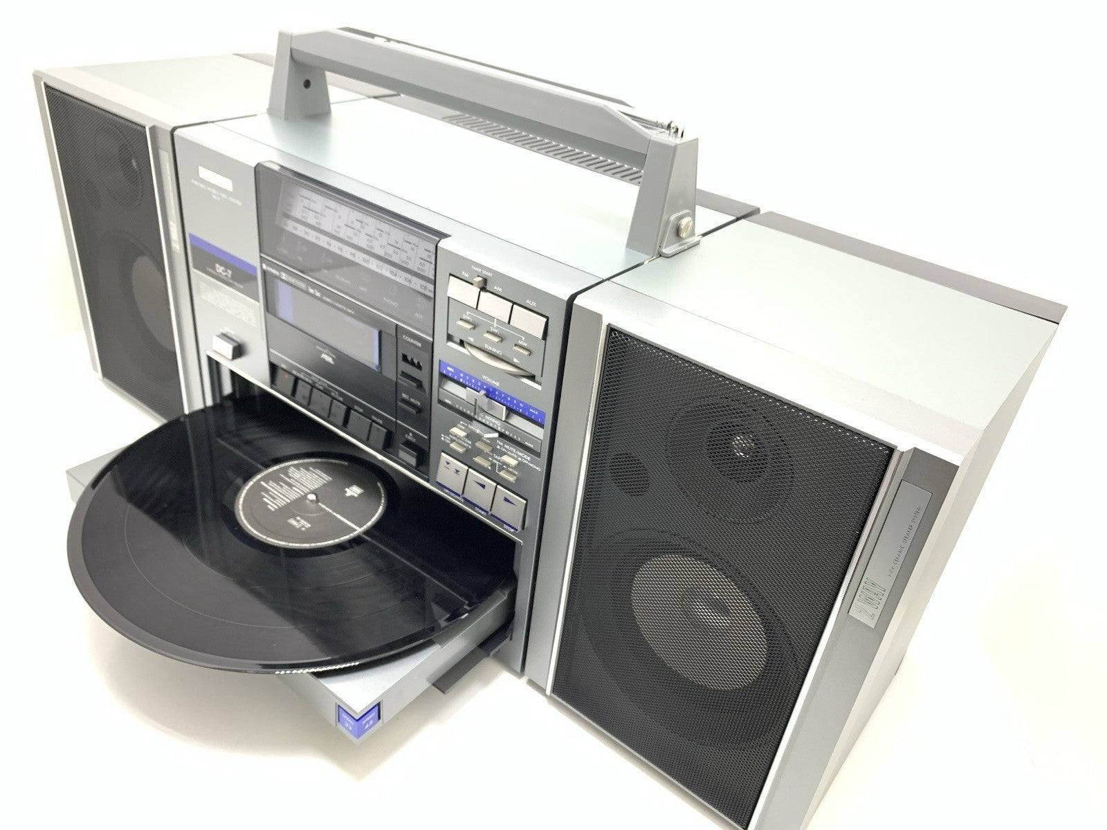 JVC DC7 BOOMBOX STEREO Radio Cassette Turntable Vintage OLD STOCK NEW NEVER USED