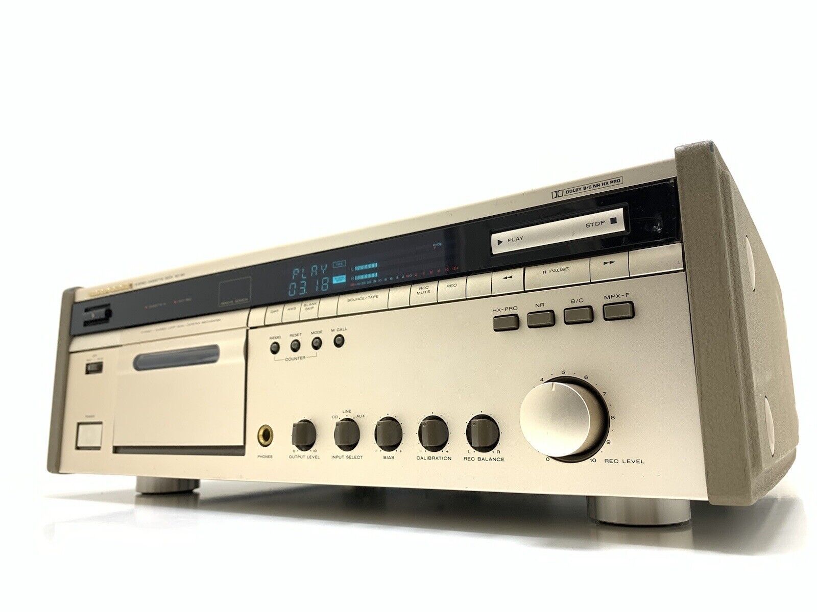 MARANTZ SD 60 Stereo Cassette Deck 3Head HXPro Vintage 1989 HiEnd WORK Good Look