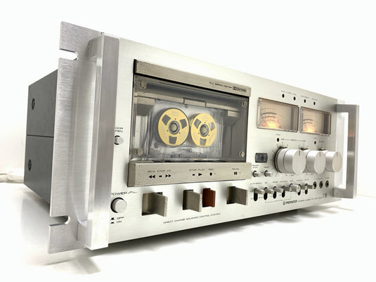PIONEER CT 800 with handles Rack 19" Rare Stereo Tape Deck Vintage WORK GoodLook