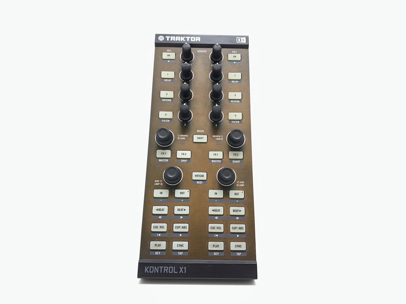 TRAKTOR KONTROL 1 Compact Controller USB Mixer WORK Perfect Good Look