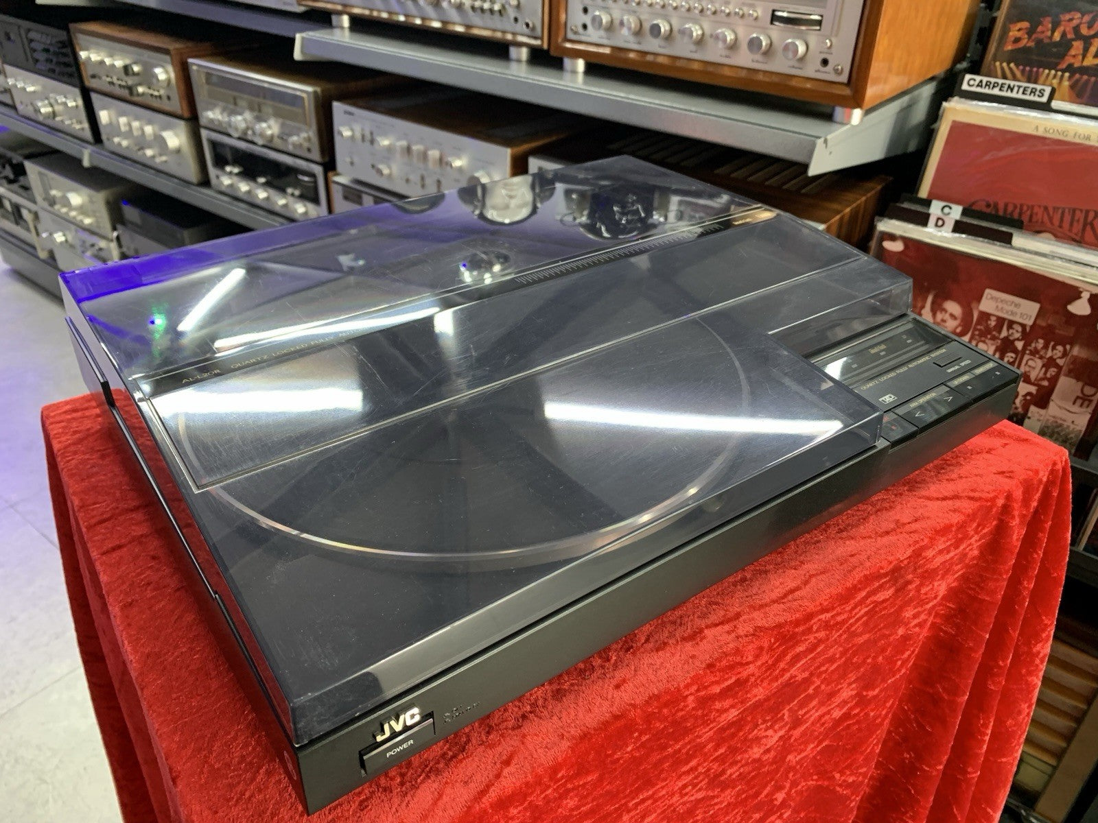 JVC AL L20 R Turntable Drive Drive Linear Track Vintage 1980 All Work Good Look