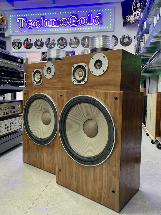 PIONEER HPM 1500 High End SPEAKERS 4 Way 125 Watts RMS Vintage  WORK GOOD LOOK