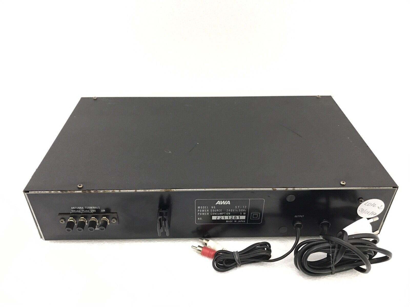 AWA AM/FM Stereo Tuner ST-120 Vintage 70' Very Rare  Made In Australia Like New