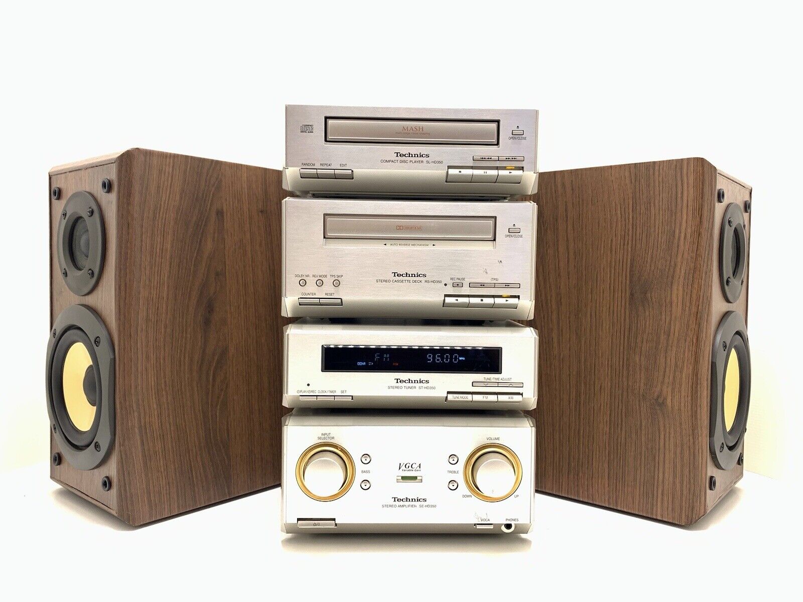 TECHNICS Amplifier SE-HD350 Tuner ST-HD350 Deck RS-HD350 CD SL-HD350 Sp SB-HD350