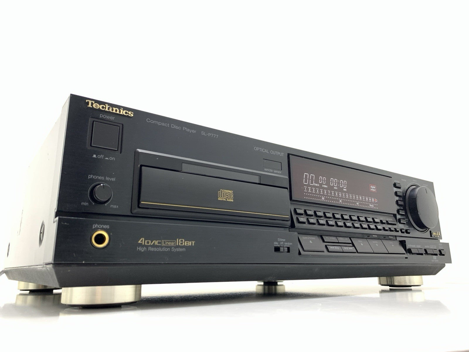 TECHNICS SL P777 Reproductor de CD estéreo de discos compactos