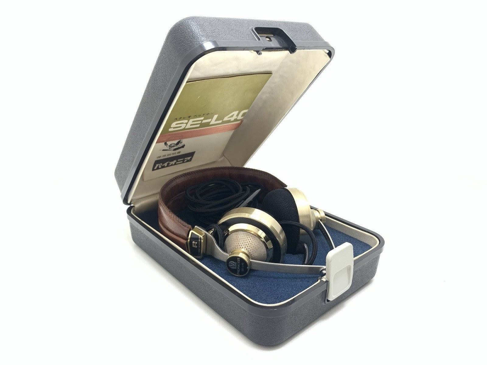 PIONEER SE-L40 Rare Headphones Original Box Vintage 1972 Good Look Work Perfect