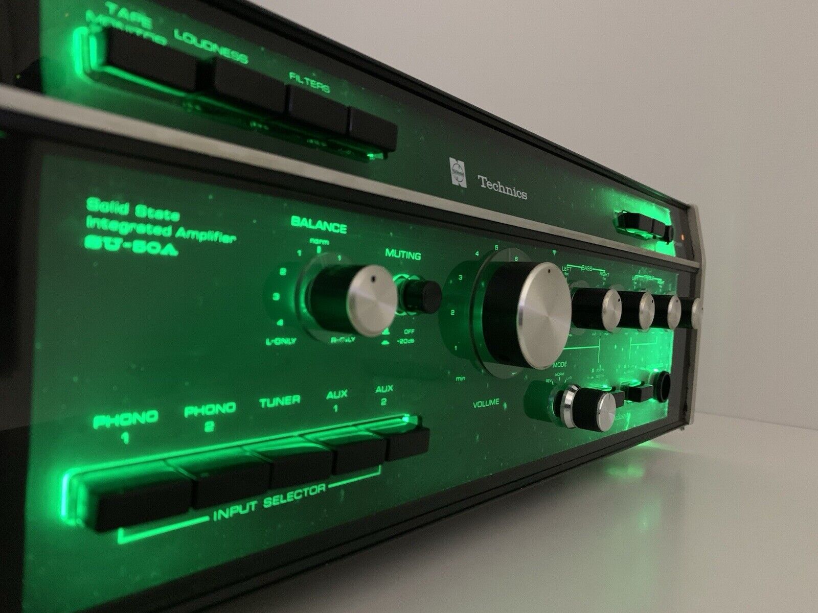 TECHNICS SU 50A Stereo Integrated Solid State Amplifier Vintage 1969 GOOD LOOK