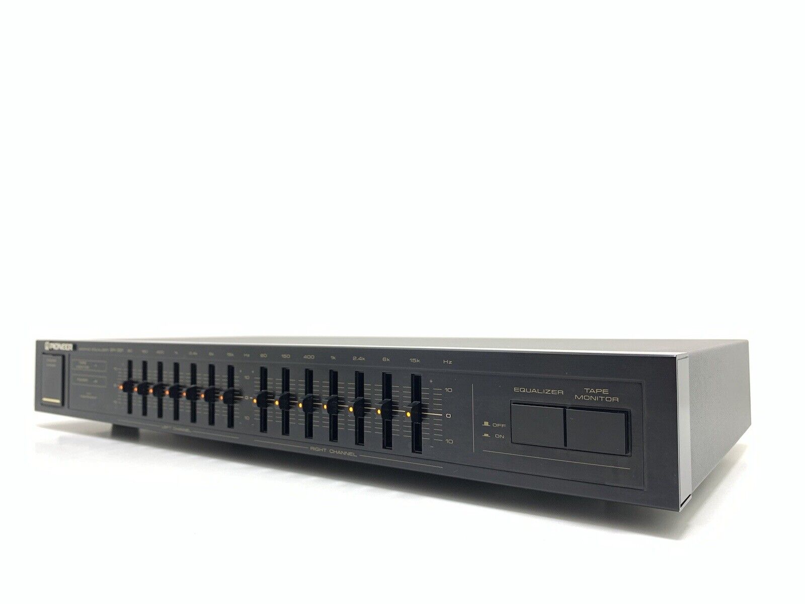 PIONEER GR 331 Stereo Graphic Equalizer 7 Bands Vintage 1987 Work HiFi Good Look