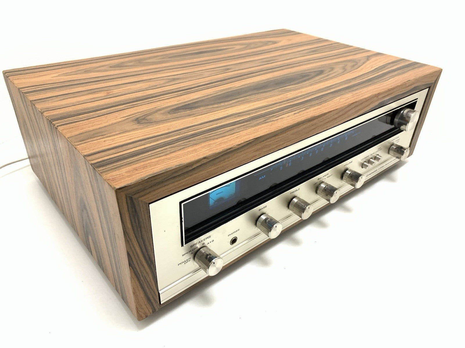 PIONEER SX 300 AM/FM Stereo Receiver NEW Wood BOX Vintage 1973 WORK Good Look