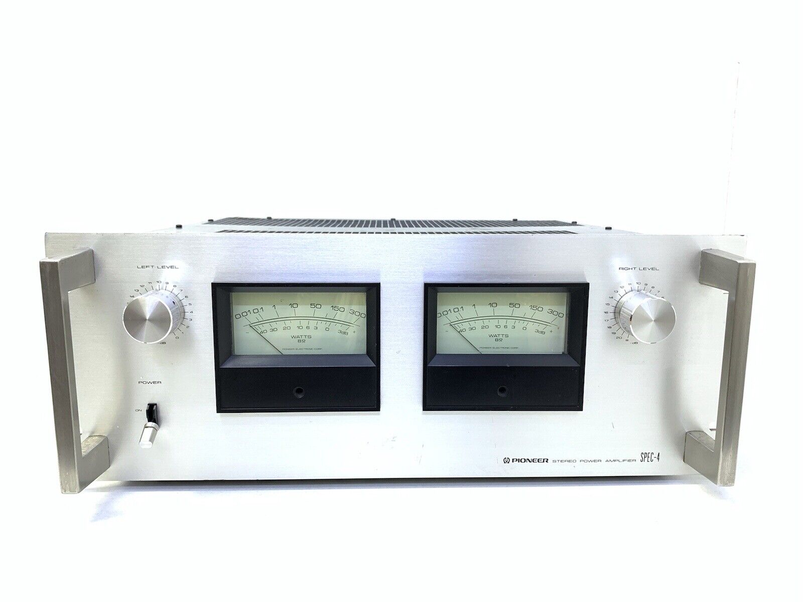 PIONEER SPEC 4 Stereo Power Amplifier Vintage 1977 Hi End 300Watts RMS Good Look