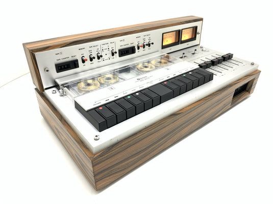 CLARION MD 8181A Stereo RARE Doble Cassette Tape Deck Vintage WORK Good Look