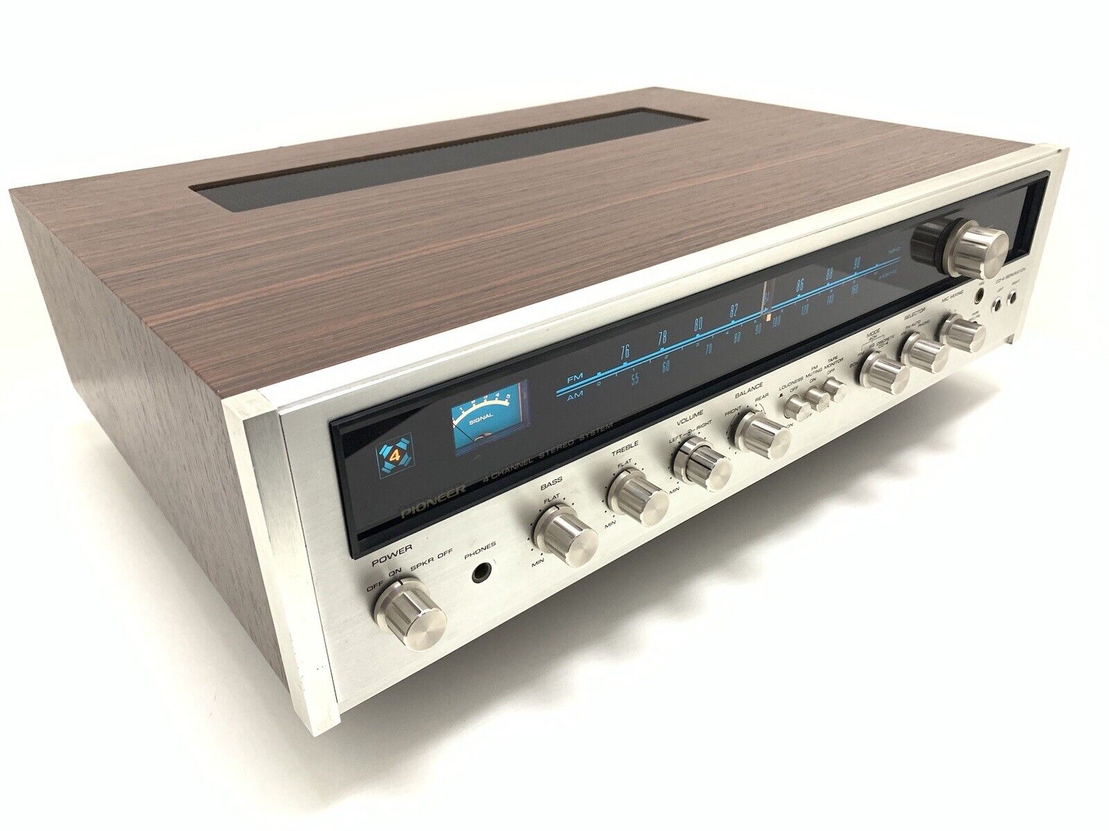 PIONEER 4 Channel Stereo Receiver ED-110 Very RARE Vintage 1973 Work Good Look