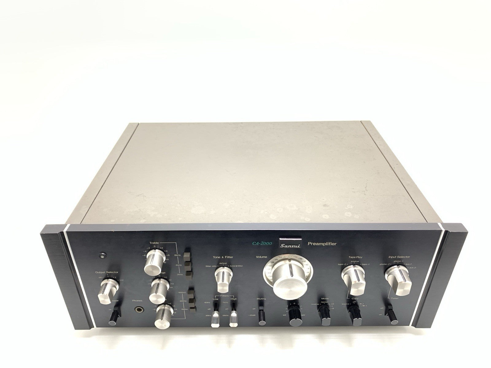 SANSUI CA 2000 Stereo Pre Amplifier Vintage 1977 High End WORK PERFECT Good Look