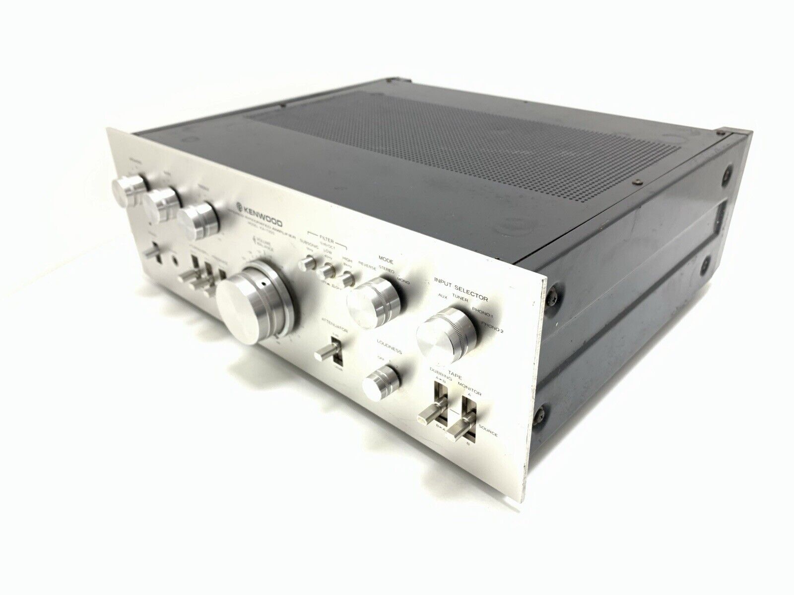KENWOOD KA 7300 Integrated Stereo Amplifier 65+65 WRMS Vintage 1976 Good Look