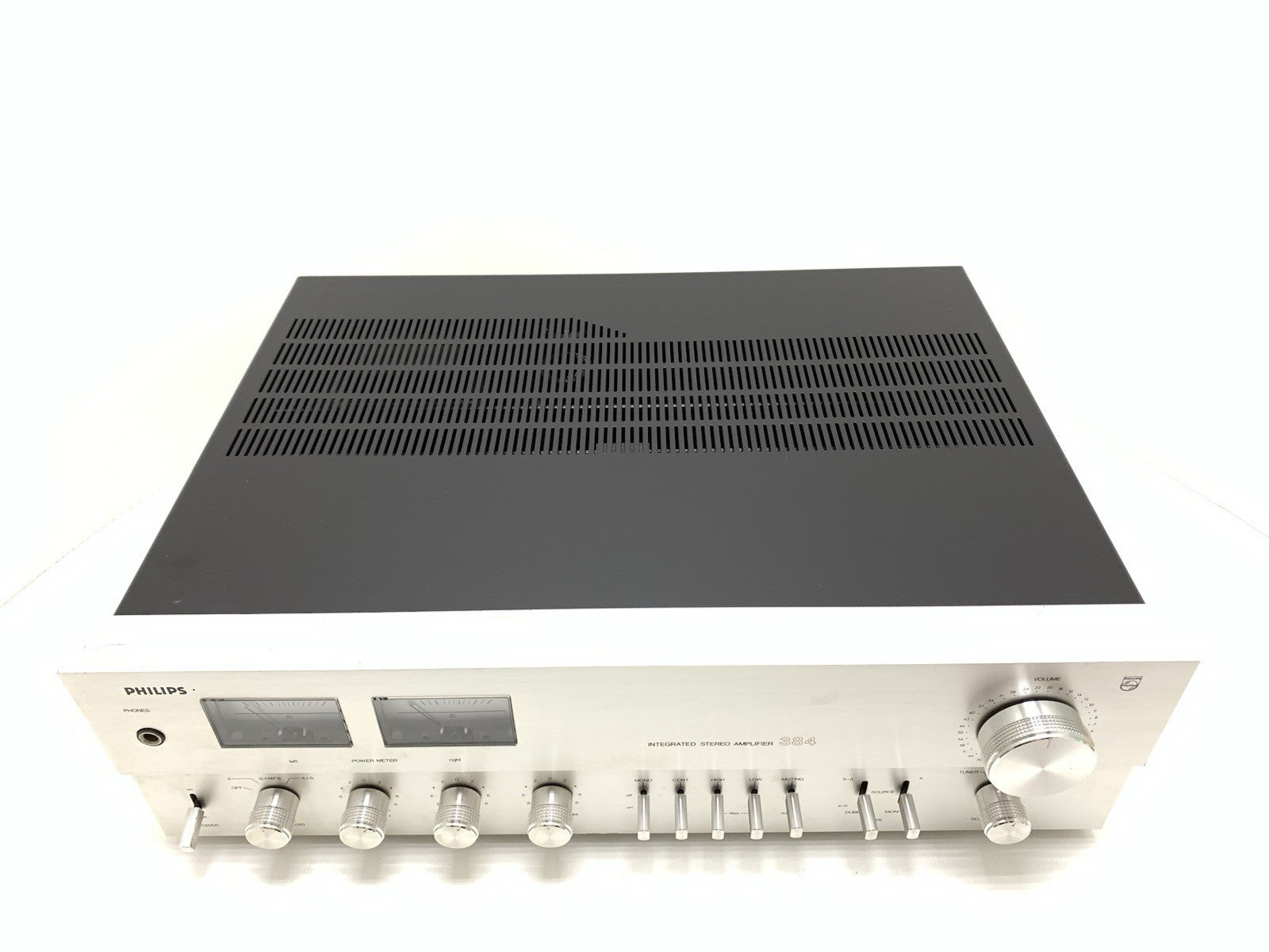 PHILIPS AH 384 Stereo Amplifier 2X 40Watts RMS Vintage 1978 Hi Fi WORK GOOD LOOK
