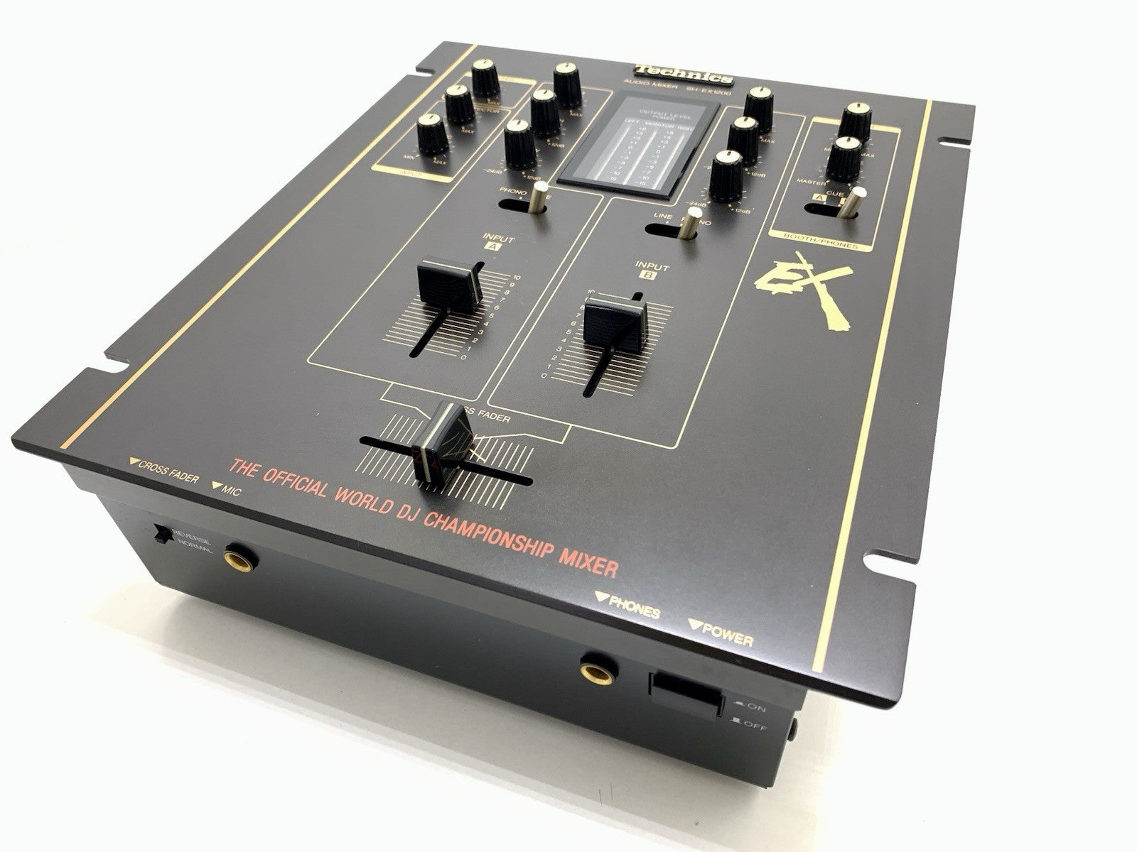 TECHNICS SH-EX1200 Professional DJ Audio Mixer Working Vintage 1998 Good Look