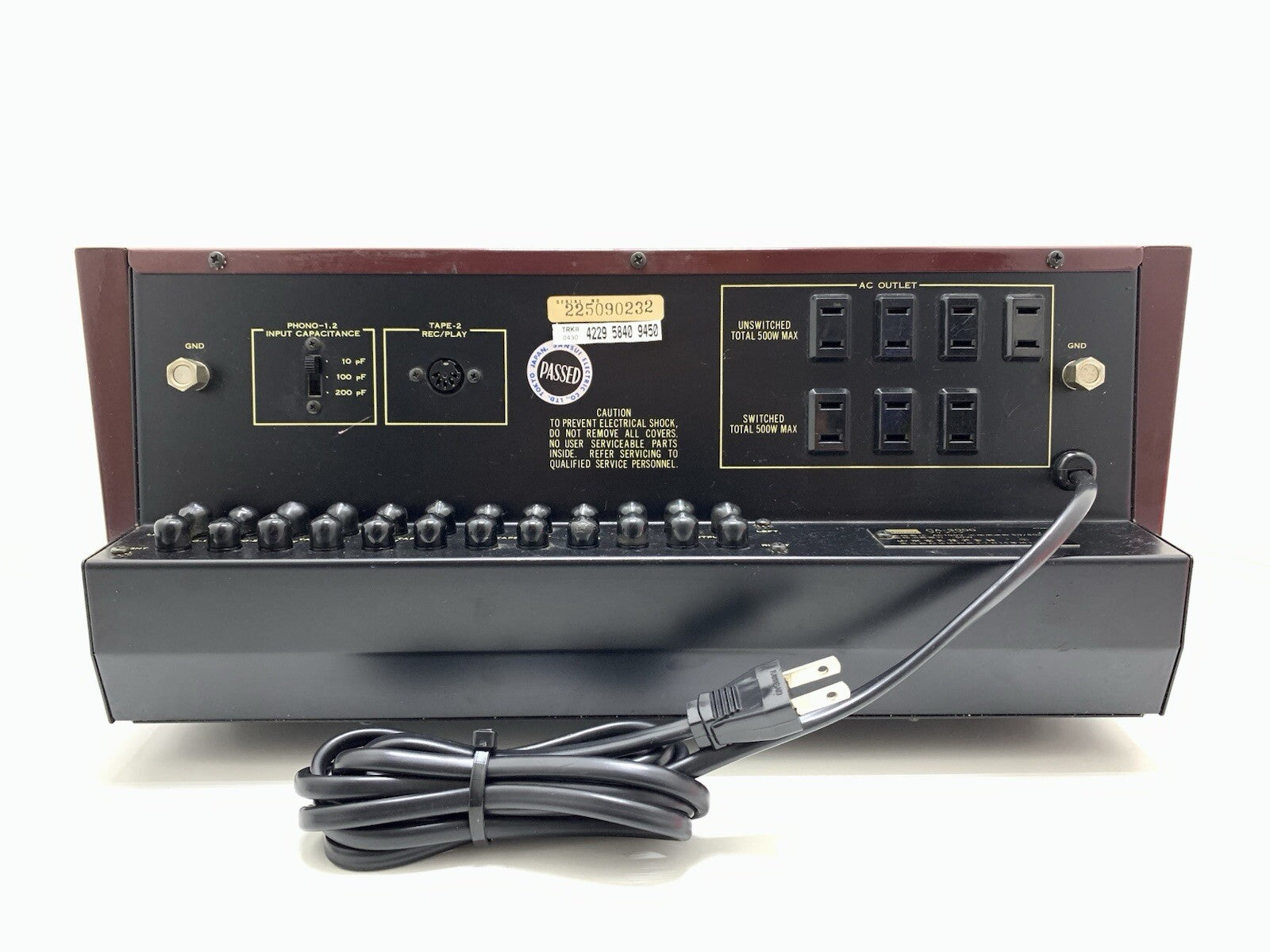 SANSUI CA 3000 Stereo Pre Amplifier Vintage 1975 High End WORK PERFECT Good Look