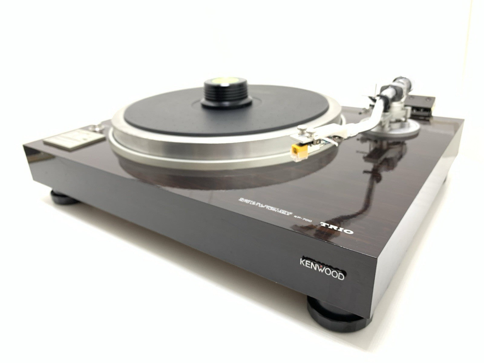 TRIO KENWOOD KP 700 Turntable Direct Drive Auto Lift UP Hi End Vintage Good Look