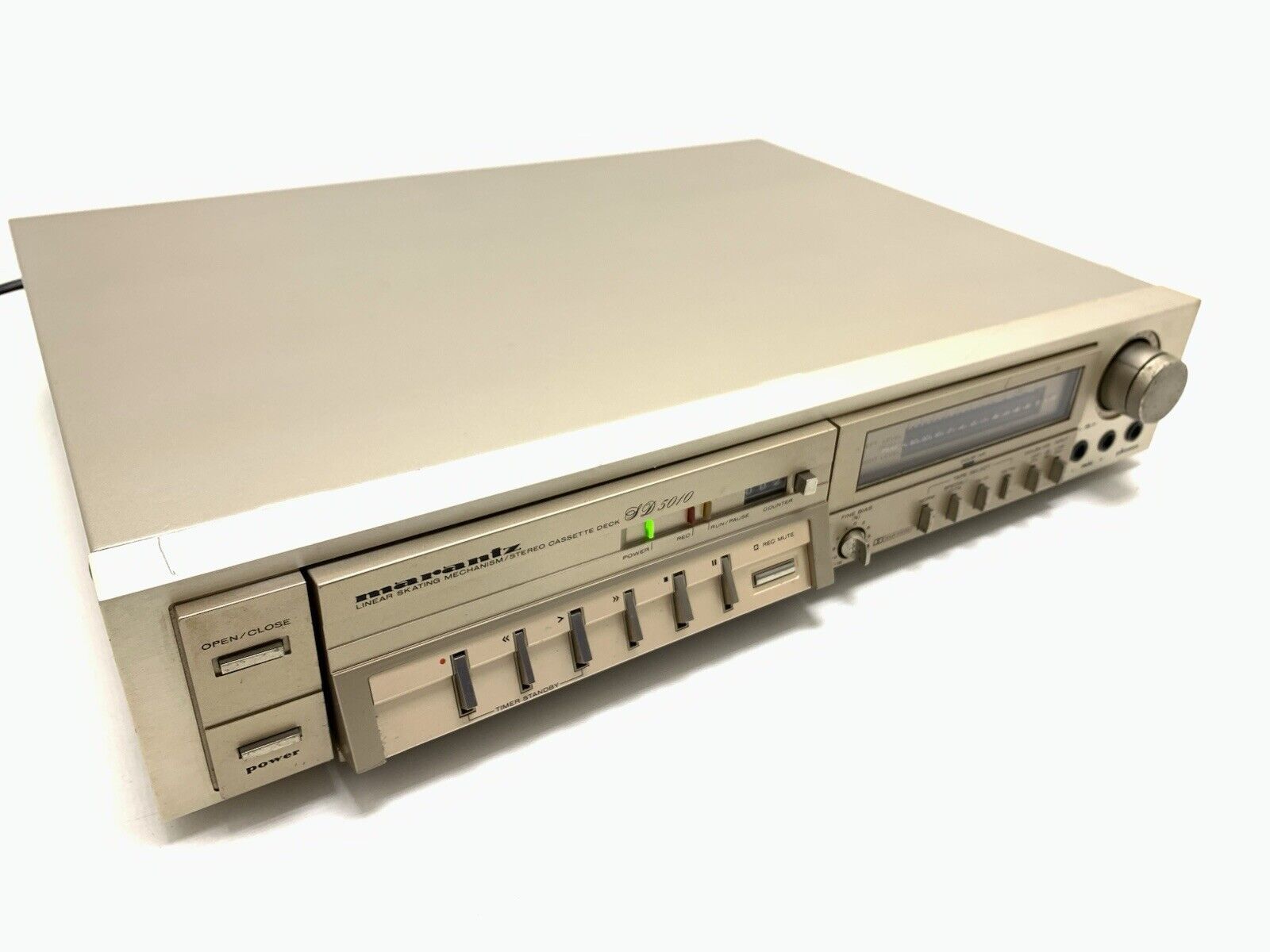 MARANTZ SD 5010 Stereo Cassette Deck 2 Head Vintage 1980 High End WORK Good Look
