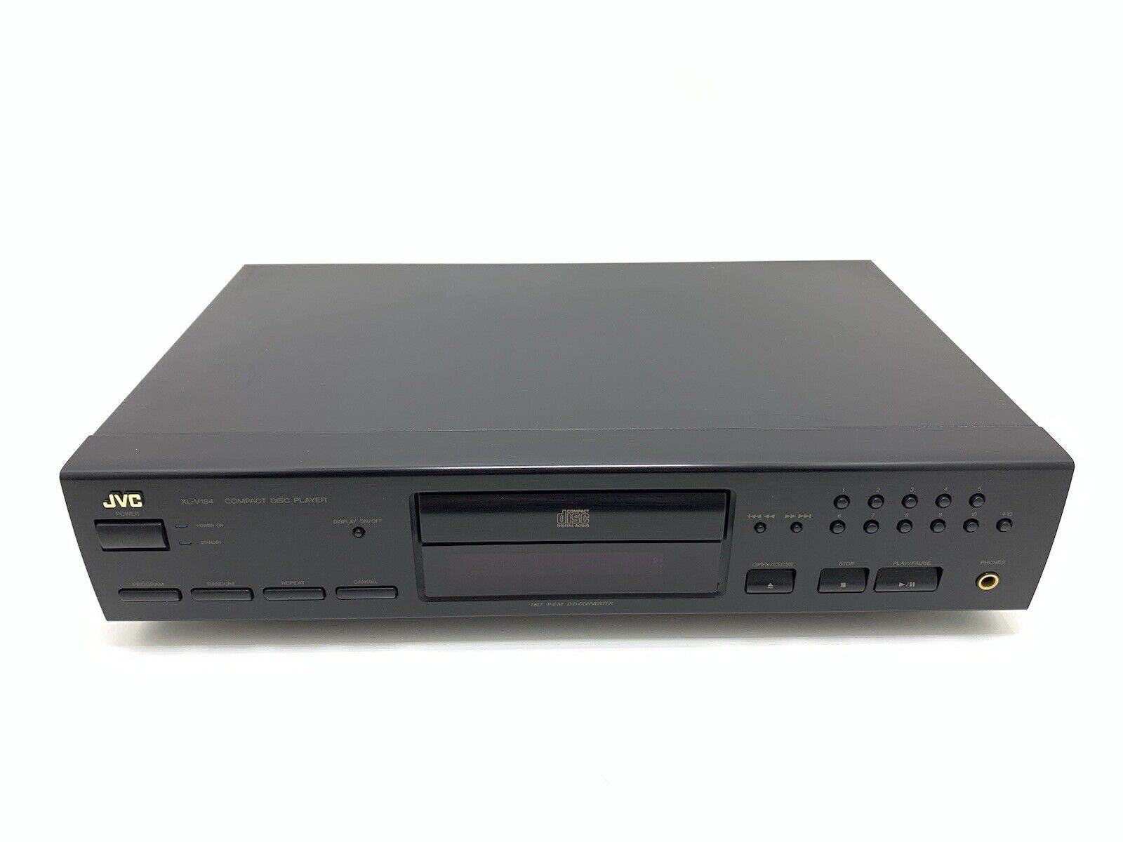 JVC XL-V184 Hi Fi Digital CD Compact Disc Player Vintage 1993 Working Good Look