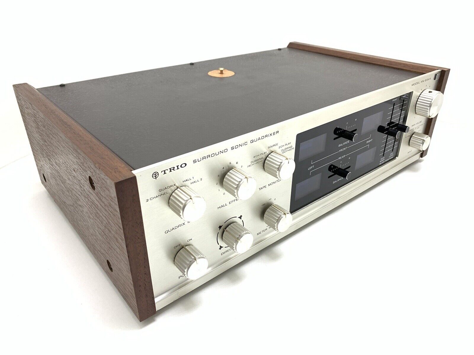 TRIO KENWOOD KN 6644 Quadrixer Pre Amplifier 4 Channel Vintage 1971 WORK GOOD