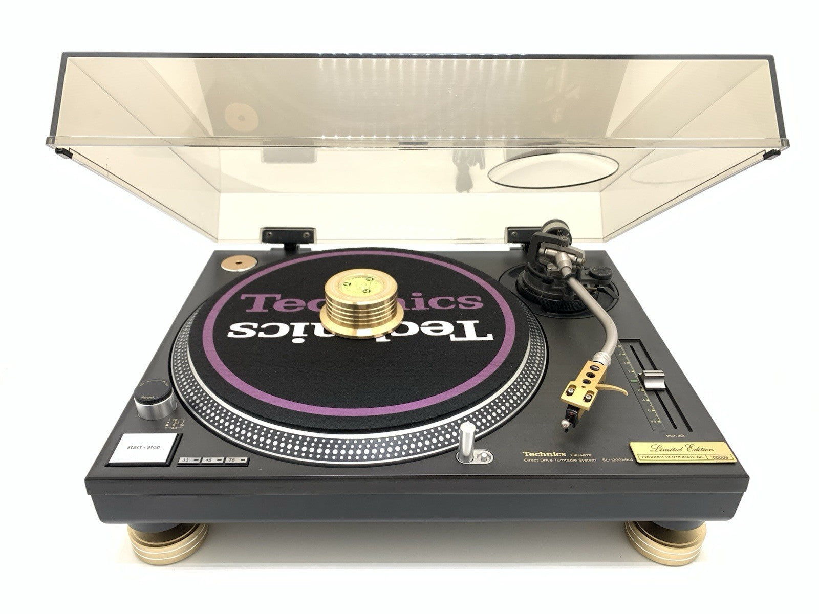 TECHNICS SL 1200 MK4 LIMITED EDITION N. 9 Direct Drive Exclusive Turntable WORK