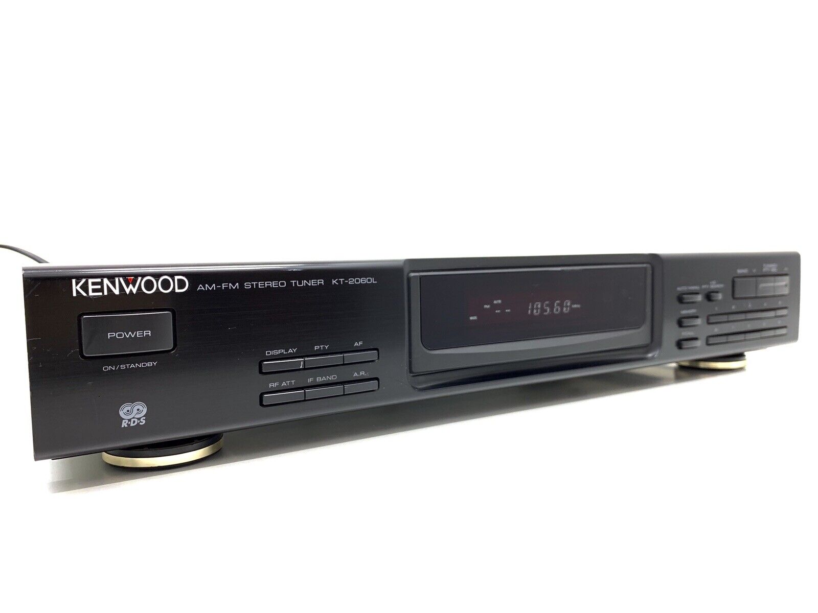 KENWOOD KT-2060L FM MW LW Digital Stereo SYNTHESIZER Tuner Vintage