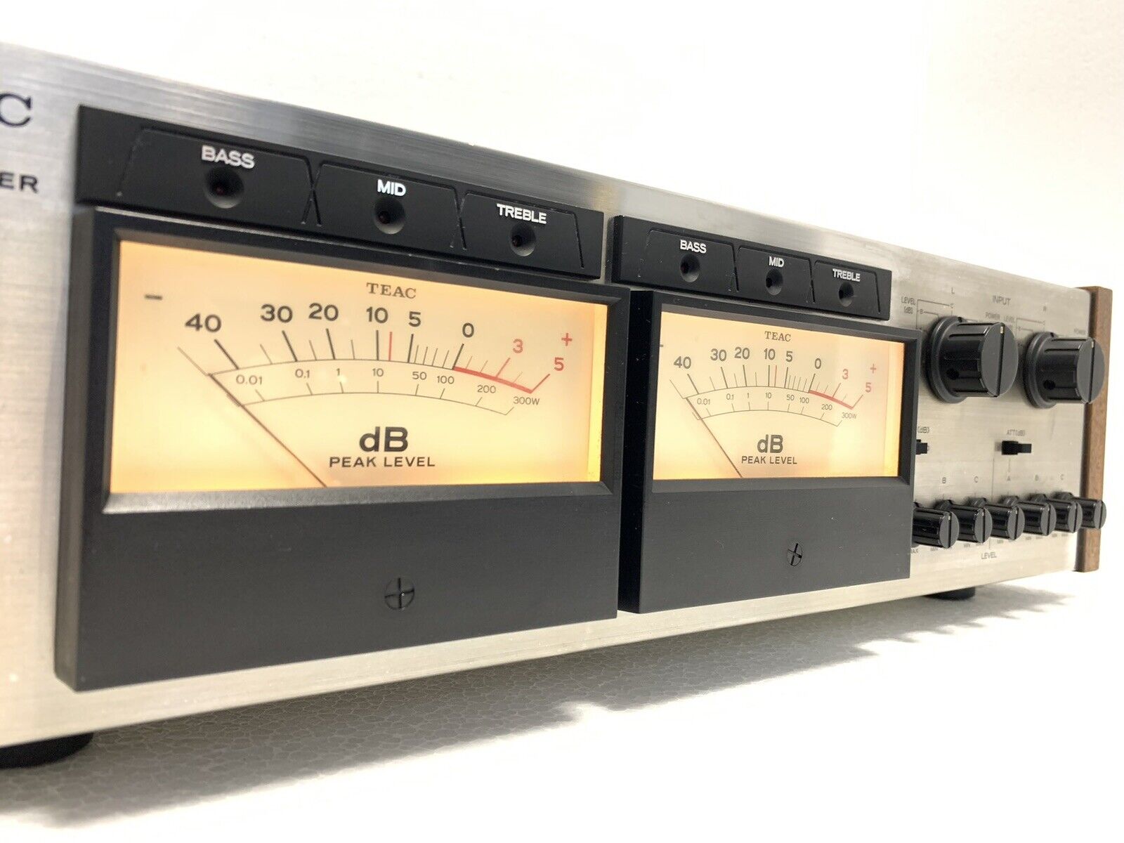 TEAC AP-300 Very RARE Peak Meter Unit Vintage 1975 Hi End WORK Perfect Like New