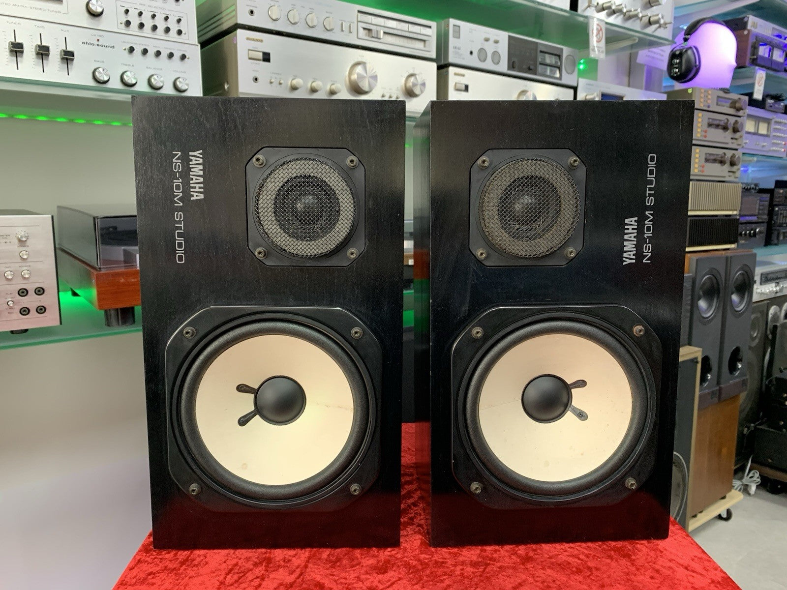 YAMAHA NS 10M Studio Monitor Original Reference Vintage Speakers Work Good Look