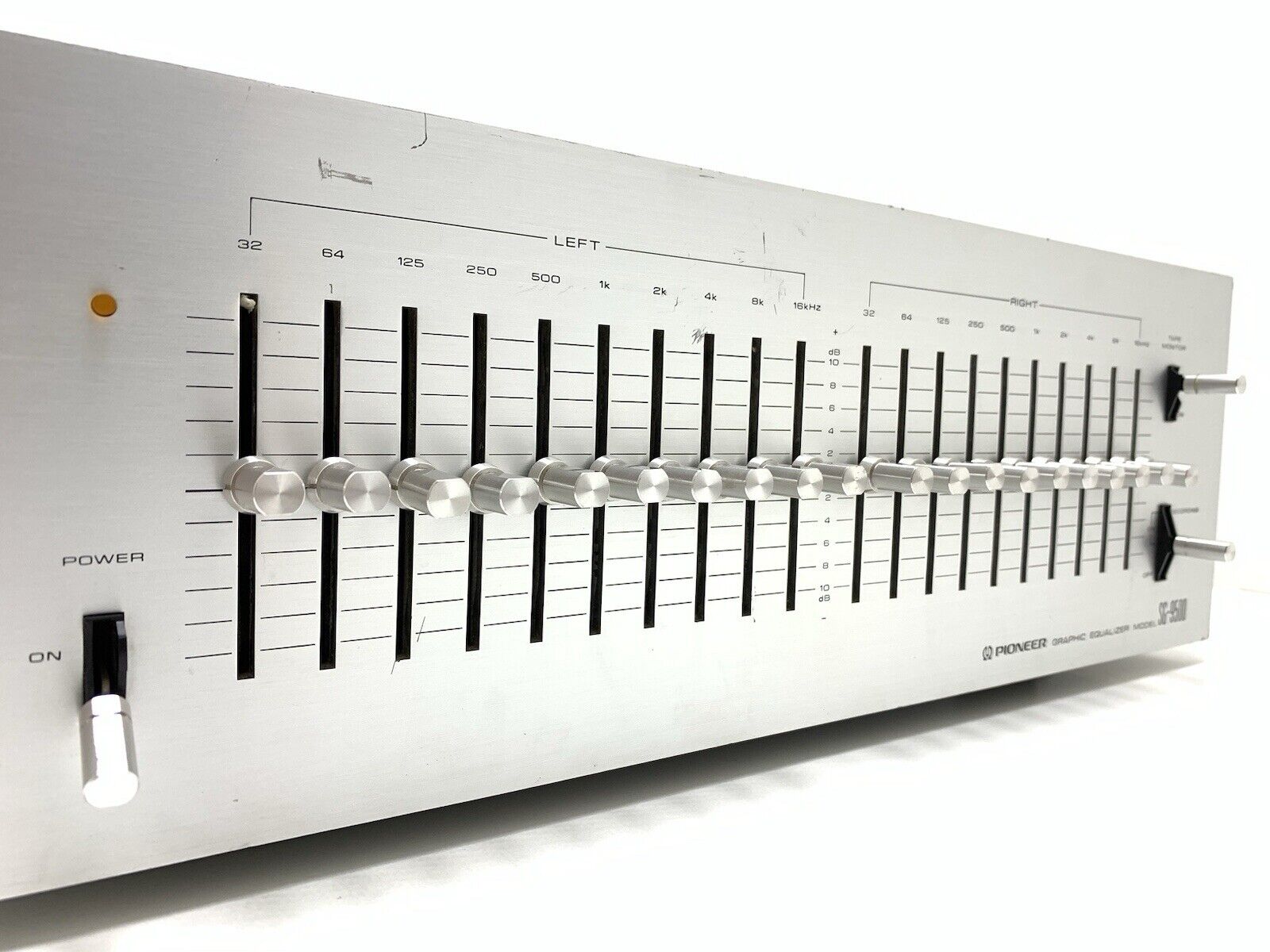 PIONEER SG-9500 Graphic Equalizer SPEC LINE Vintage 1976 HiEnd Working Good Look