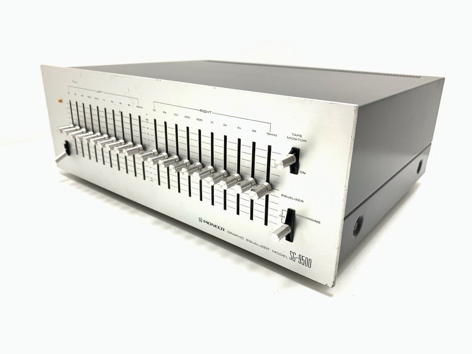 PIONEER SG-9500 Graphic Equalizer SPEC LINE Vintage 1976 HiEnd Working Good Look