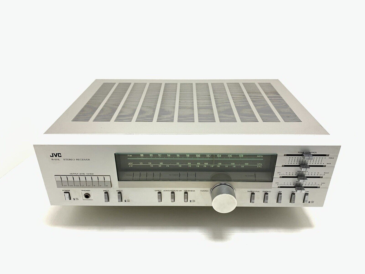 Jvc R X110 JVC R-S11L AM/FM Stereo Receiver 2 X 25 Watts RMS Vintage 1980 WORK Go ...