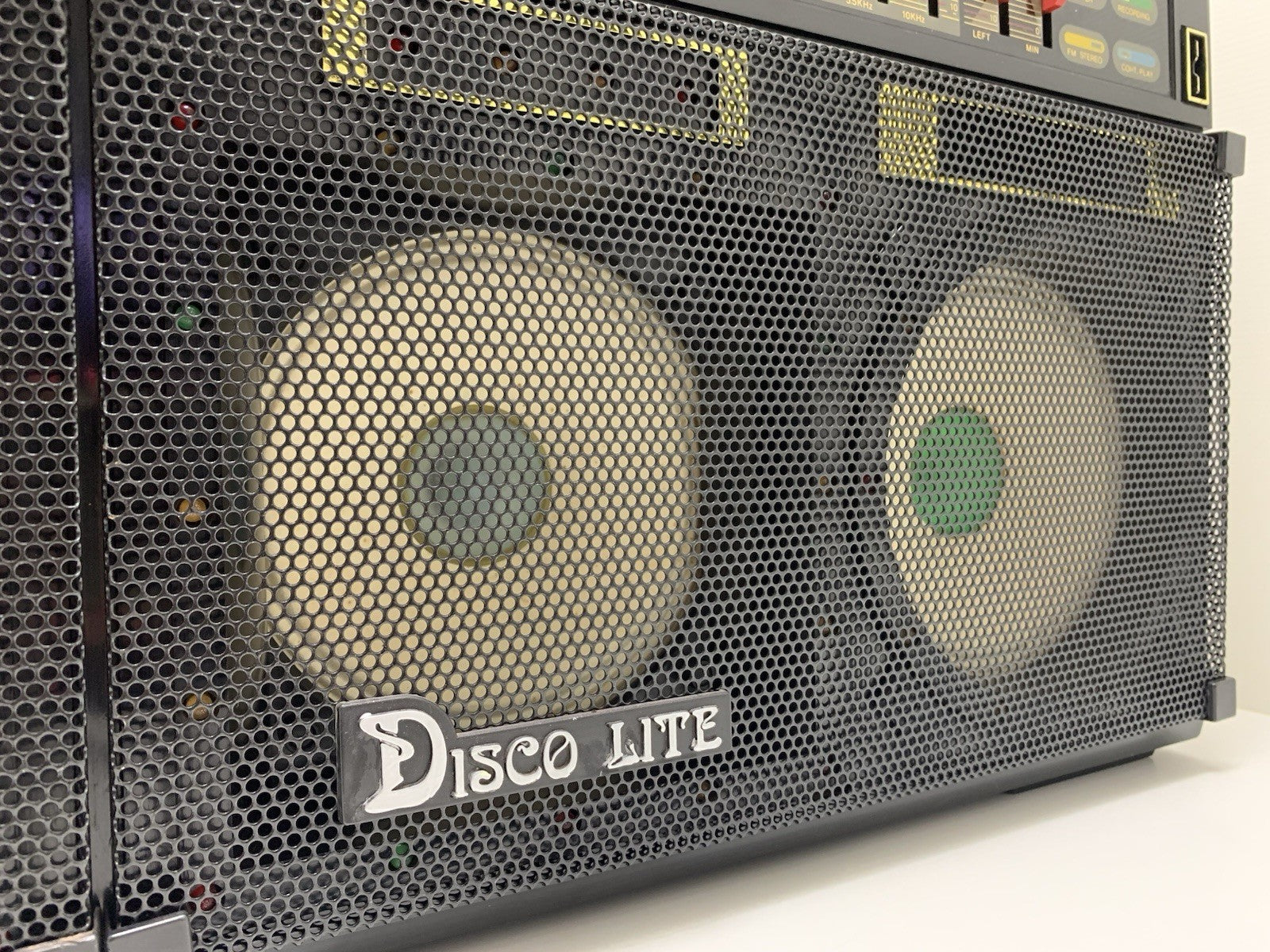 DYNASTY ES555 BOOMBOX Ghettoblaster MADONNA Radio Cassette Stereo WORK Good Look