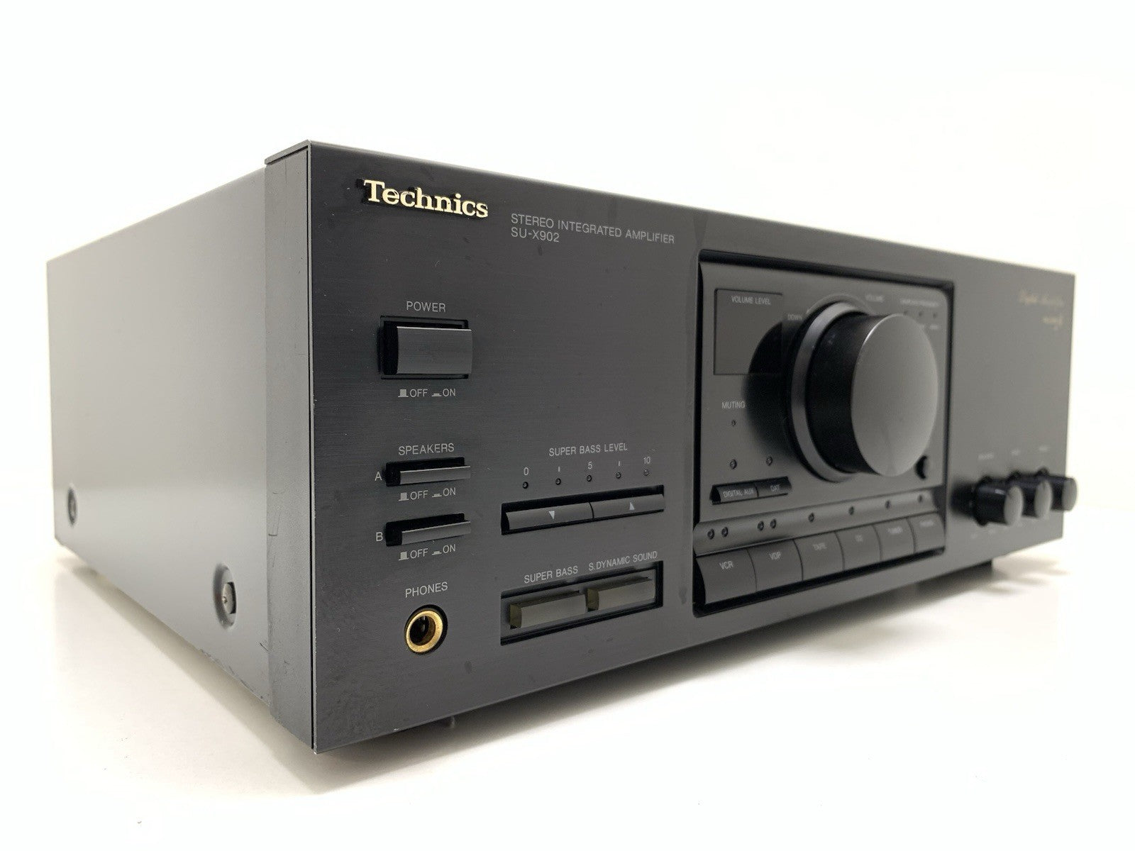 TECHNICS SU X902 Stereo Integrated Amplifier 2X 100W RMS Vintage Work GOOD LOOK