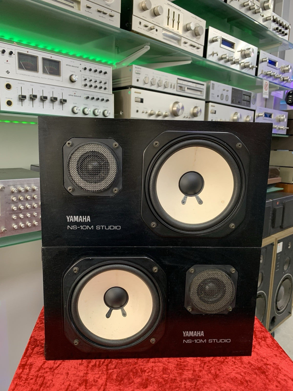 YAMAHA NS 10M Studio Monitor Original Reference Vintage Speakers Work Good Look
