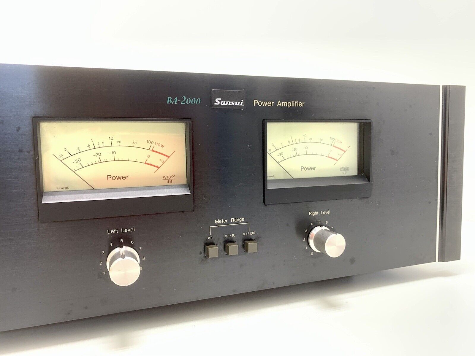 SANSUI BA-2000 Stereo Power Amplifier 220 WRMS Vintage 1977