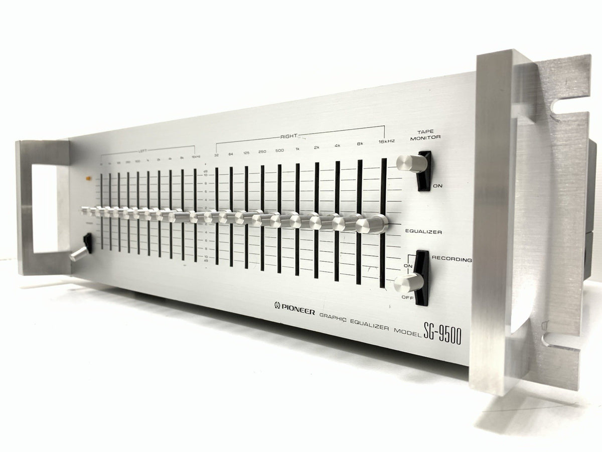 Intequalizzatore Rack PIONEER SG-9500 RACK Equalizzatore Grafico SPEC Vintage 1976 Alta Gamm ...