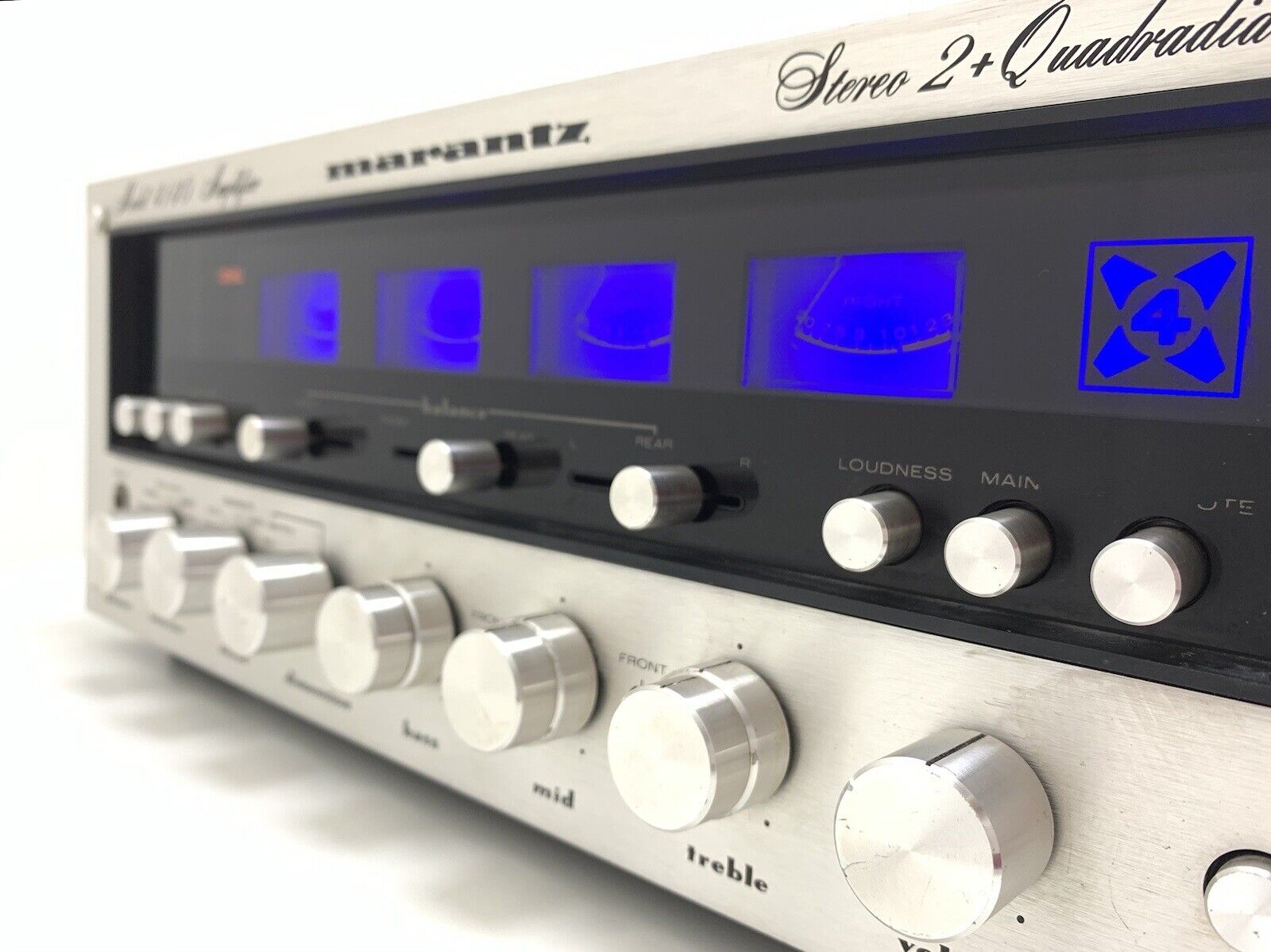 MARANTZ 4140 RARE Stereo Quadradial Amplifier 140 WRMS Vintage 1977 Good Look